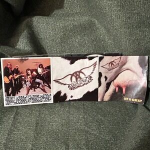 Get a‎ Grip by Aerosmith (CD, 1993, Geffen) Cow Nipples Cryin Crazy Steven Tyler